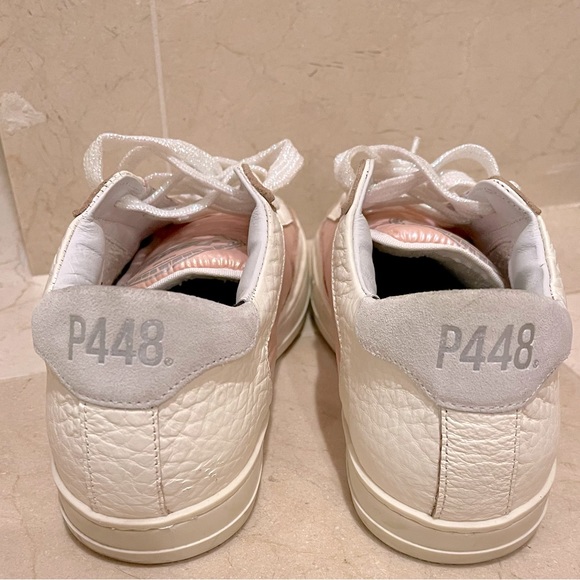 P448 Women’s Skate Pink Glitter 39 Sneakers - Picture 4 of 7